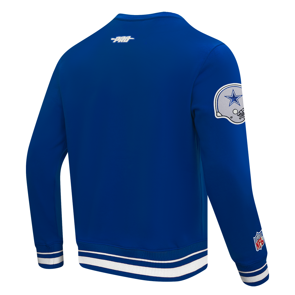 NFL DALLAS COWBOYS ORIGINAL PLAYERS MEN'S CREWNECK SWEATSHIRT (DODGER BLUE)