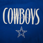 NFL DALLAS COWBOYS ORIGINAL PLAYERS MEN'S CREWNECK SWEATSHIRT (DODGER BLUE)