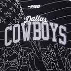 NFL DALLAS COWBOYS PRO PREMIUM MEN'S SWEATSHIRT (BLACK)