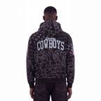 NFL DALLAS COWBOYS PRO PREMIUM MEN'S SWEATSHIRT (BLACK)