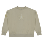 NFL DALLAS COWBOYS NEUTRAL CHANDAIL À COL ROND À ÉPAULES TOMBANTES POUR HOMME (TAUPE)