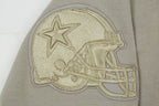 NFL DALLAS COWBOYS NEUTRAL CHANDAIL À COL ROND À ÉPAULES TOMBANTES POUR HOMME (TAUPE)