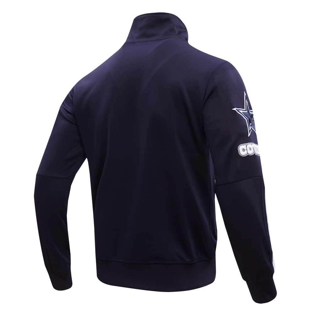 NFL DALLAS COWBOYS CLASSIC MEN'S DK TRACK JACKET (MIDNIGHT NAVY)