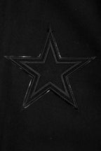NFL DALLAS COWBOYS TRIPLE BLACK BLOUSON COLLÉGIAL EN LAINE POUR HOMME (NOIR)