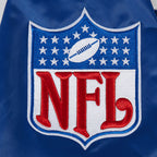 NFL DALLAS COWBOYS BEST OF MEN'S RIB SATIN JACKET (DODGER BLUE)