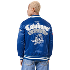 NFL DALLAS COWBOYS BEST OF MEN'S RIB SATIN JACKET (DODGER BLUE)