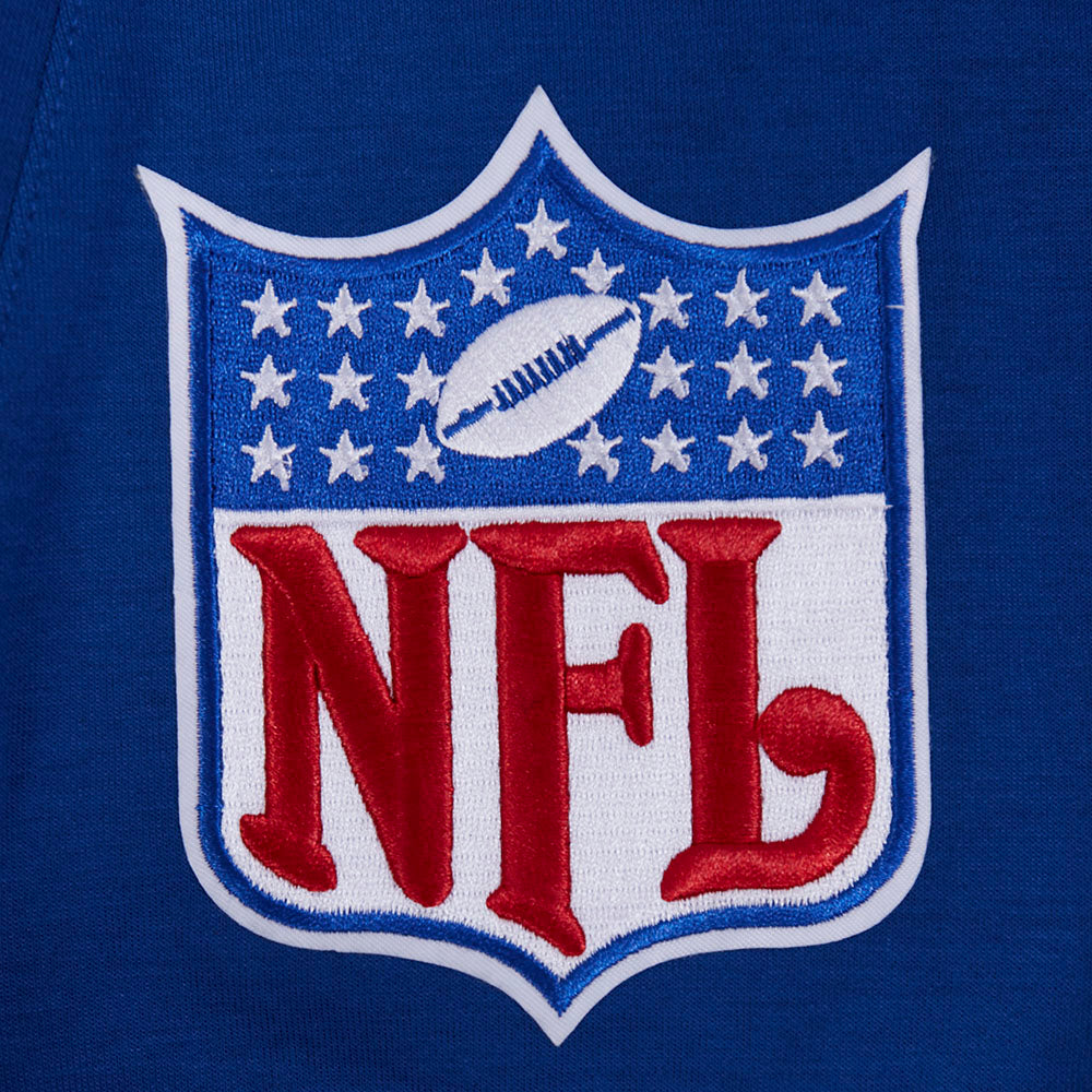 NFL DALLAS COWBOYS PRO GAME DAY RETRO JACKET (DODGER BLUE/SILVER/WHITE)