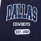 NFL DALLAS COWBOYS CITY ARCH BLOUSON COLLÉGIAL EN LAINE POUR HOMME (MARINE MINUIT/BLANC)
