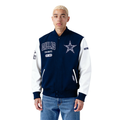 NFL DALLAS COWBOYS CITY ARCH BLOUSON COLLÉGIAL EN LAINE POUR HOMME (MARINE MINUIT/BLANC)