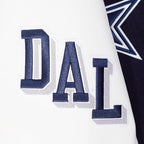 NFL DALLAS COWBOYS BLOUSON COLLÉGIAL POUR HOMME (MARINE MINUIT/BLANC)
