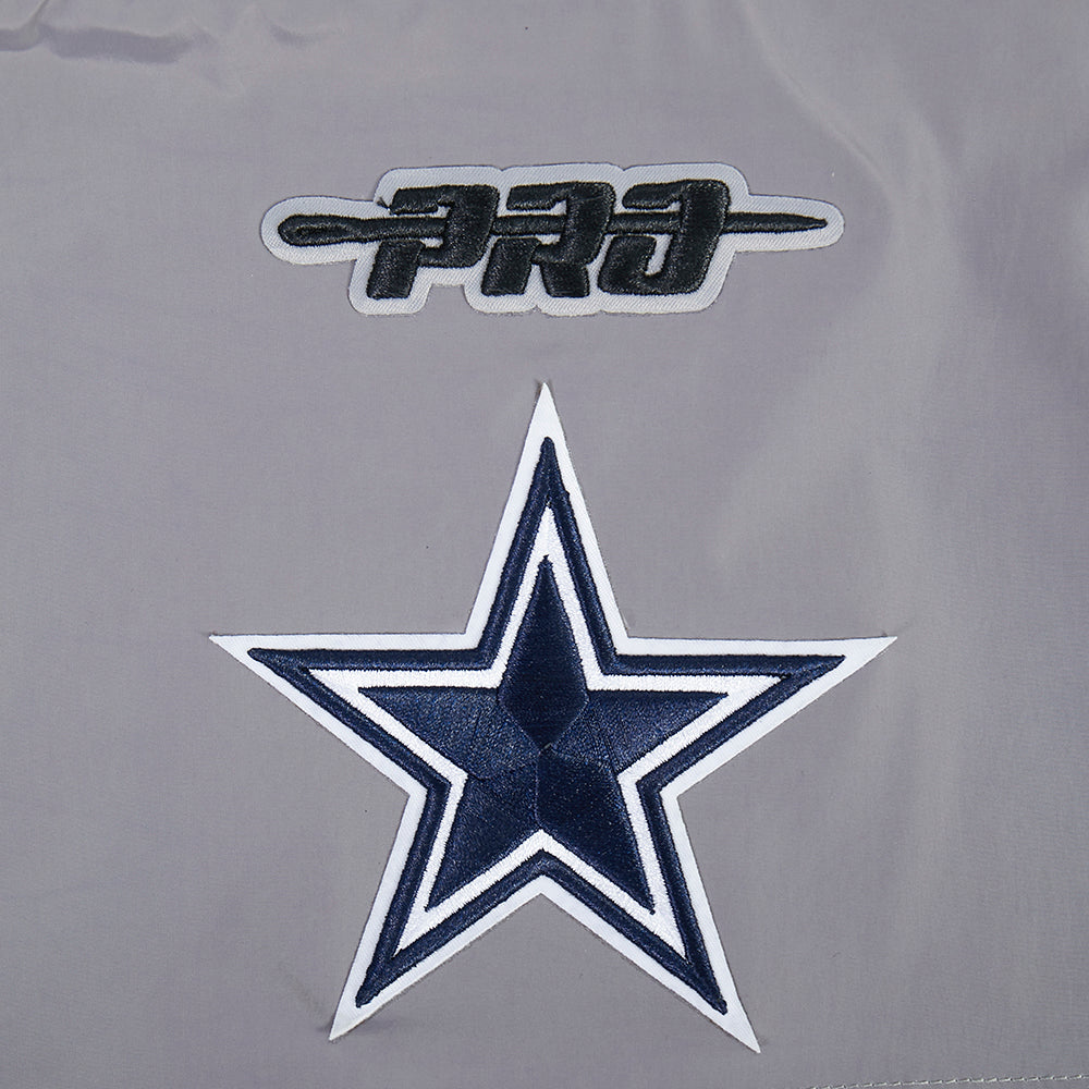 NFL DALLAS COWBOYS MEN'S JACKET (GRAY)