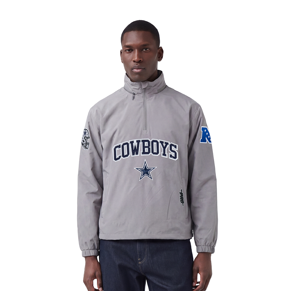 NFL DALLAS COWBOYS MEN'S JACKET (GRAY)