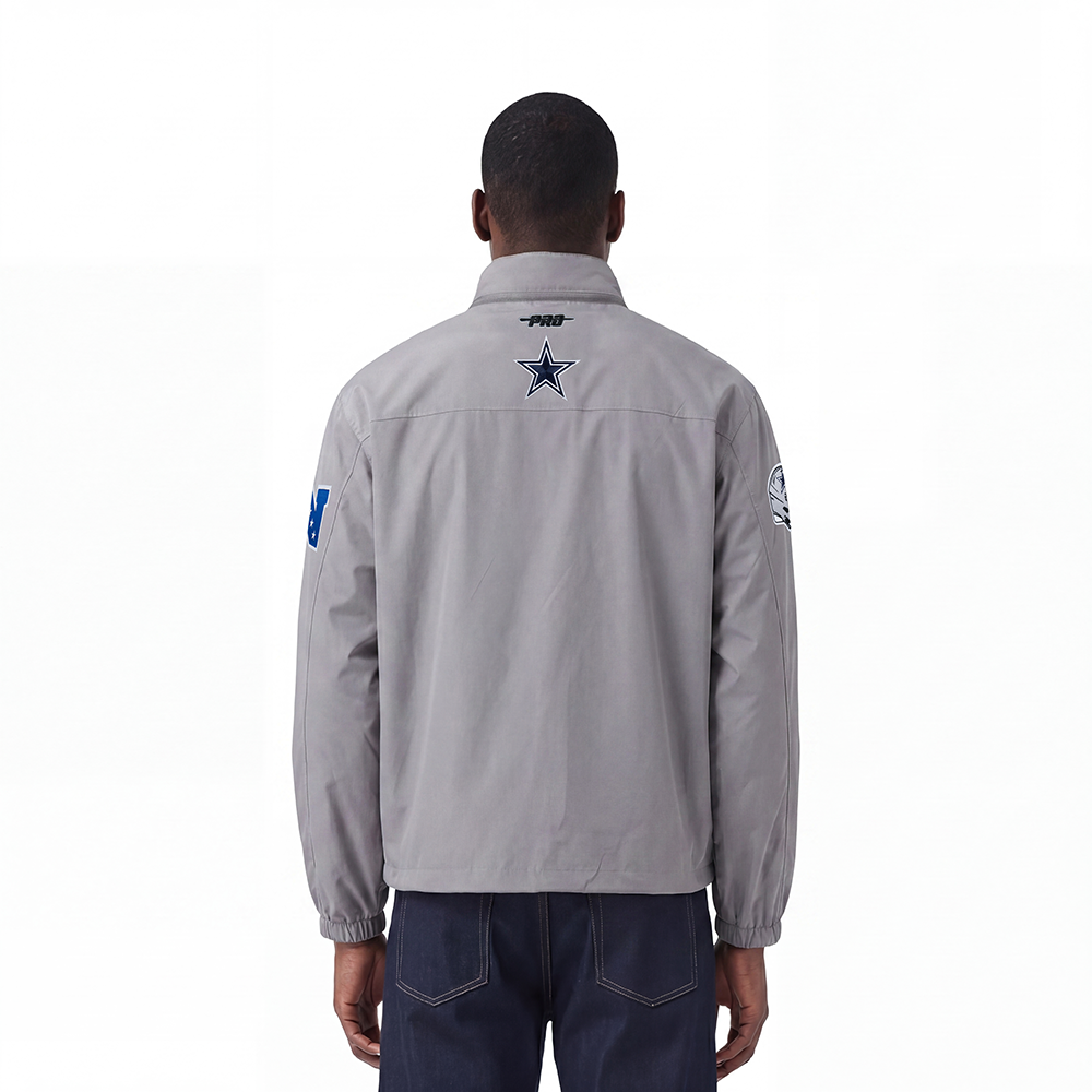 NFL DALLAS COWBOYS MEN'S JACKET (GRAY)