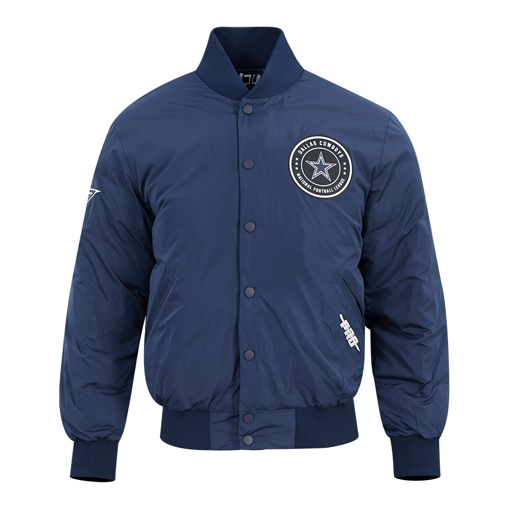 NFL DALLAS COWBOYS MANTEAU MATELASSÉ POUR HOMME (MARINE MINUIT)