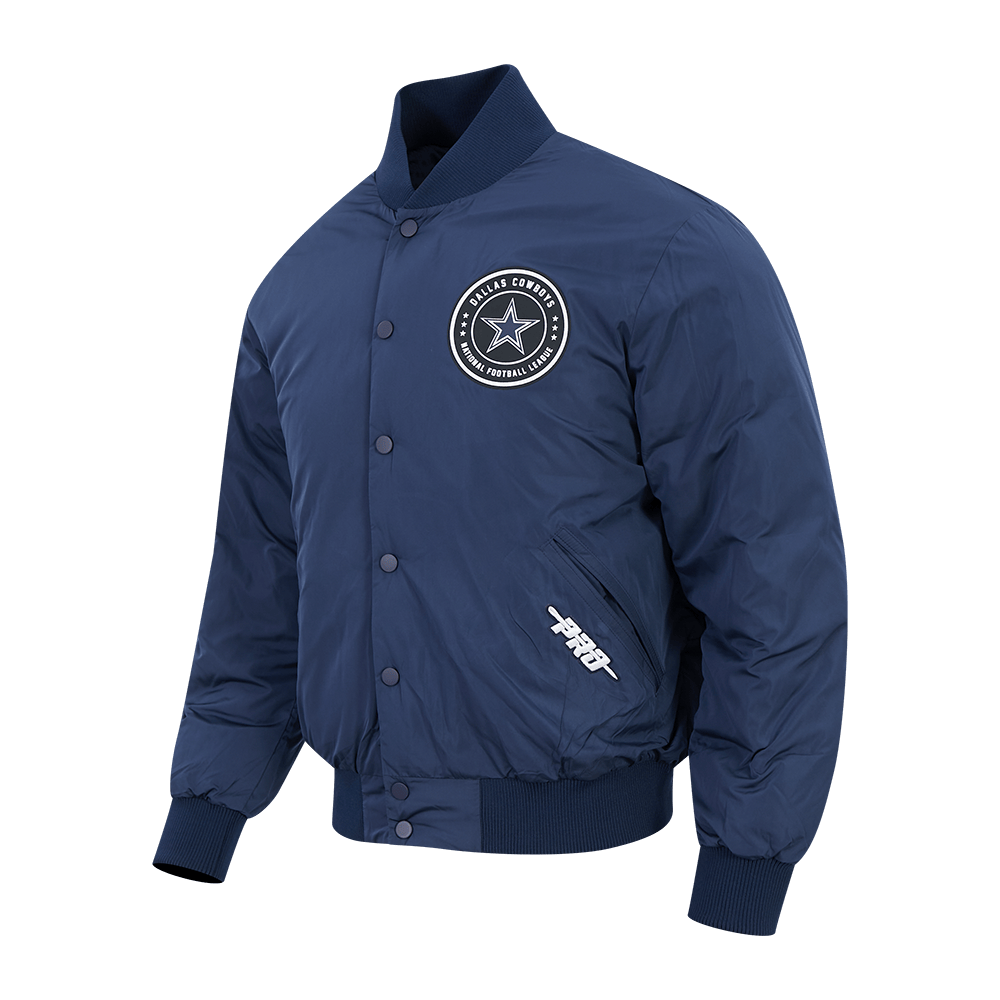 NFL DALLAS COWBOYS MANTEAU MATELASSÉ POUR HOMME (MARINE MINUIT)
