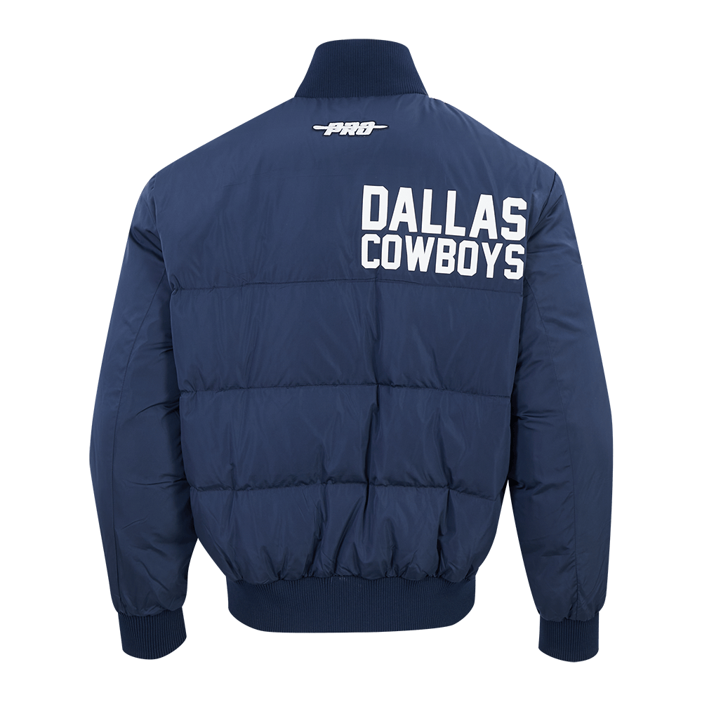 NFL DALLAS COWBOYS MANTEAU MATELASSÉ POUR HOMME (MARINE MINUIT)