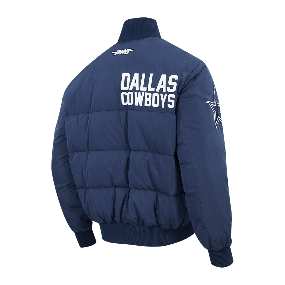 NFL DALLAS COWBOYS MANTEAU MATELASSÉ POUR HOMME (MARINE MINUIT)