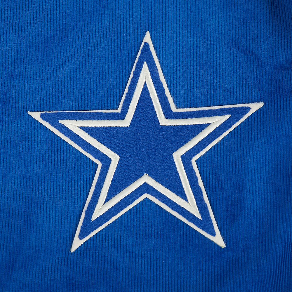 NFL DALLAS COWBOYS ORIGINAL PLAYERS MEN'S JACKET (DODGER BLUE)