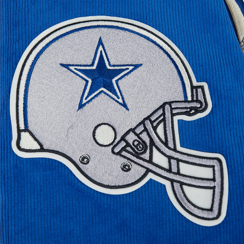 NFL DALLAS COWBOYS ORIGINAL PLAYERS MEN'S JACKET (DODGER BLUE)