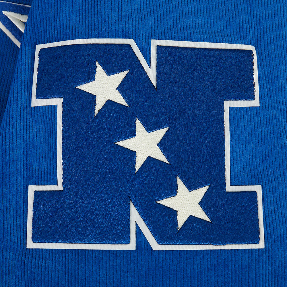NFL DALLAS COWBOYS ORIGINAL PLAYERS MEN'S JACKET (DODGER BLUE)