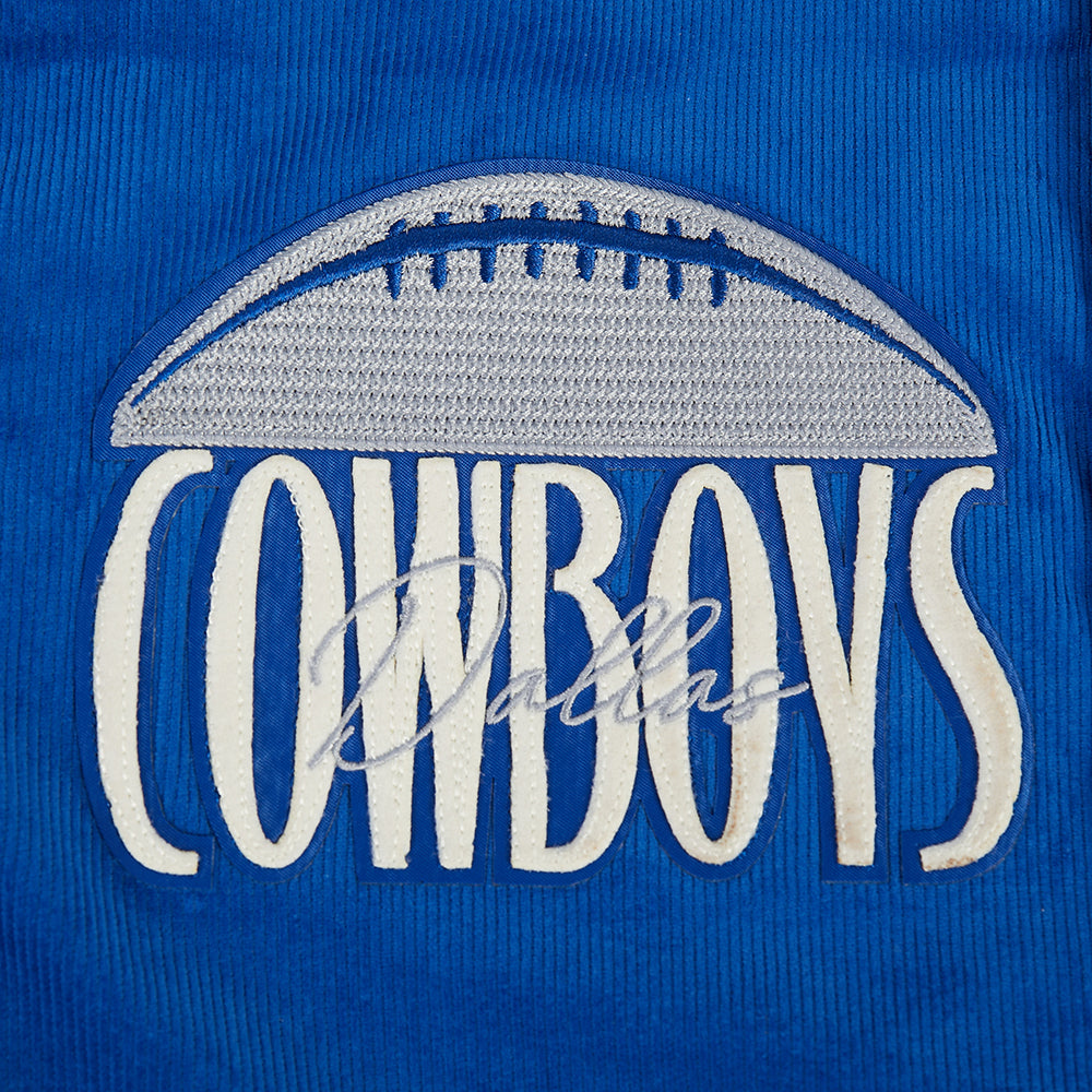 NFL DALLAS COWBOYS ORIGINAL PLAYERS MEN'S JACKET (DODGER BLUE)
