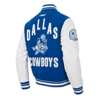 NFL DALLAS COWBOYS ON TOP MEN'S COAT (DODGER BLUE/WHITE)
