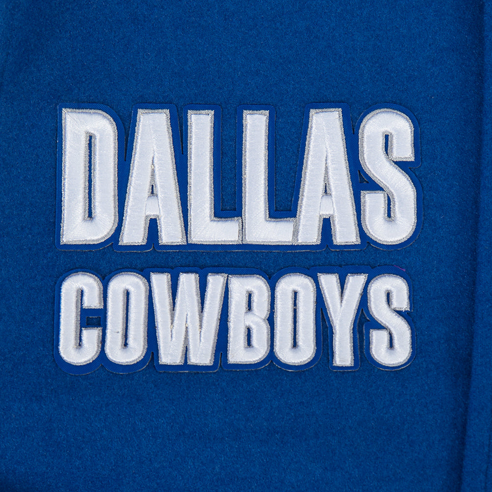 NFL DALLAS COWBOYS ON TOP MEN'S COAT (DODGER BLUE/WHITE)