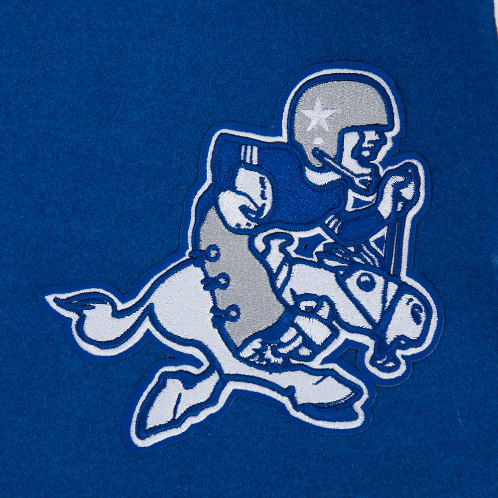NFL DALLAS COWBOYS ON TOP MEN'S COAT (DODGER BLUE/WHITE)
