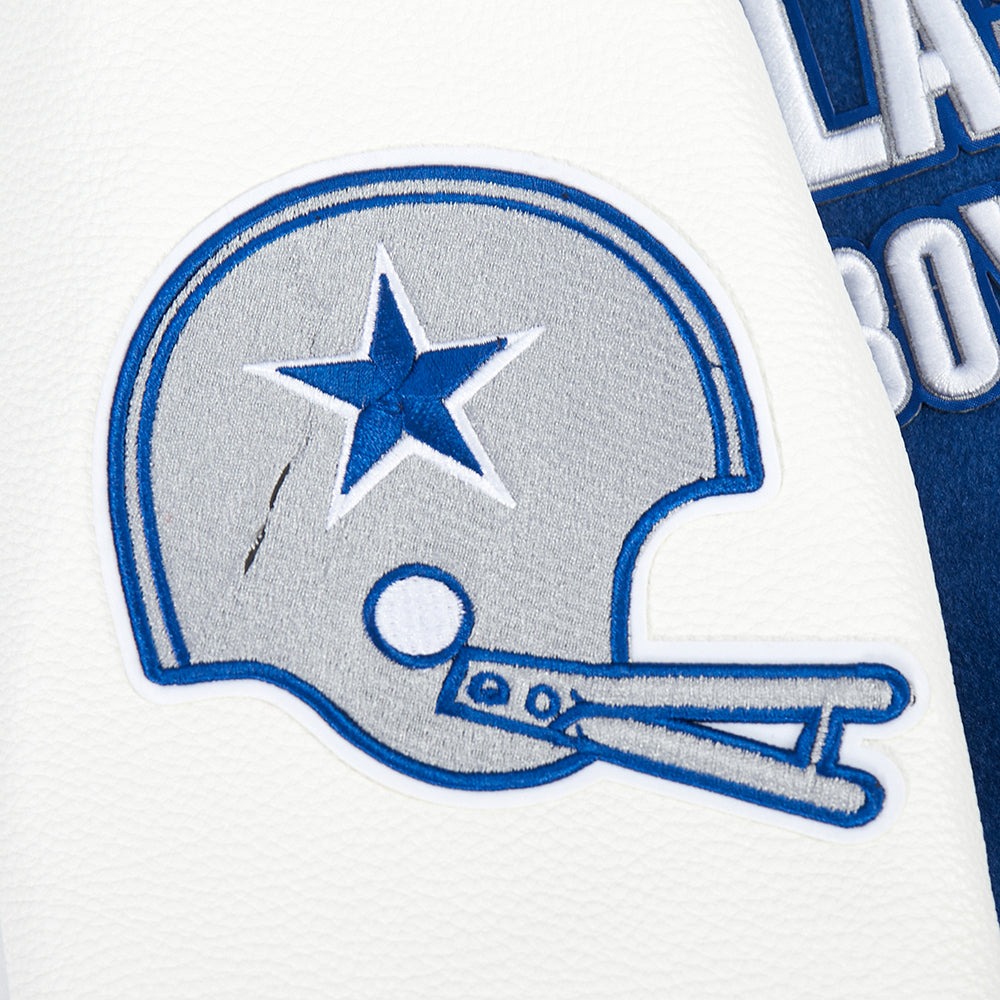 NFL DALLAS COWBOYS ON TOP MEN'S COAT (DODGER BLUE/WHITE)