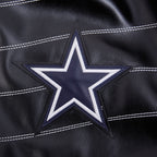 NFL DALLAS COWBOYS PRO PREMIUM MEN'S COAT (BLACK)