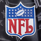 NFL DALLAS COWBOYS PRO PREMIUM MEN'S COAT (BLACK)