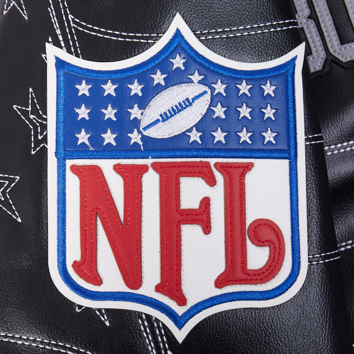 NFL DALLAS COWBOYS PRO PREMIUM MEN'S COAT (BLACK)