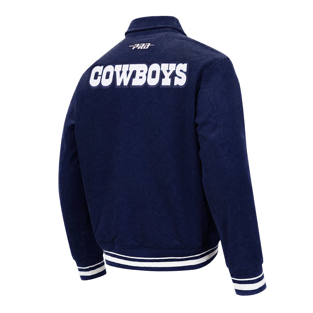 NFL DALLAS COWBOYS CLASSIC CORDUROY MANTEAU POUR HOMME (MARINE MINUIT)