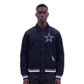 NFL DALLAS COWBOYS CLASSIC CORDUROY MANTEAU POUR HOMME (MARINE MINUIT)