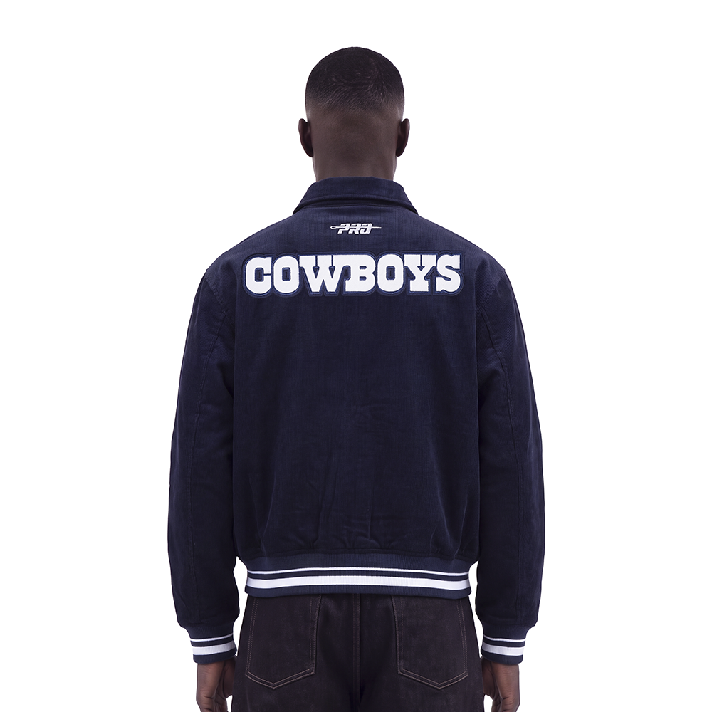 NFL DALLAS COWBOYS CLASSIC CORDUROY MANTEAU POUR HOMME (MARINE MINUIT)