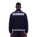 NFL DALLAS COWBOYS CLASSIC CORDUROY MANTEAU POUR HOMME (MARINE MINUIT)