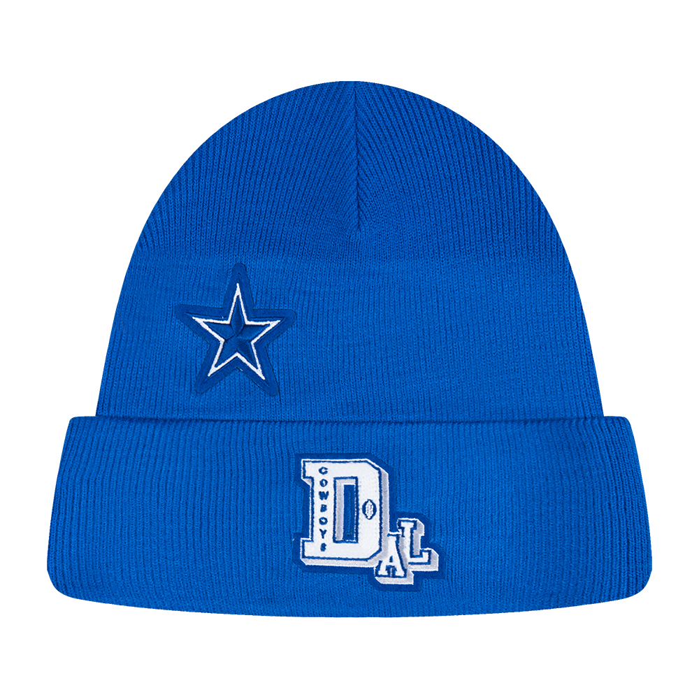 NFL DALLAS COWBOYS BEST OF UNLINED PRO BEANIE CUFFED (DODGER BLUE)
