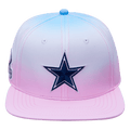 NFL DALLAS COWBOYS CASQUETTE SNAPBACK À LOGO POUR UNISEXE (BLEU/BLANC/ROSE)