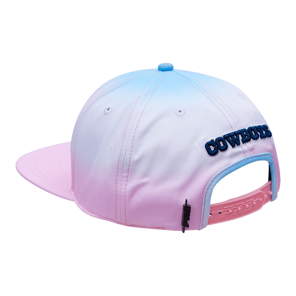 NFL DALLAS COWBOYS CASQUETTE SNAPBACK À LOGO POUR UNISEXE (BLEU/BLANC/ROSE)