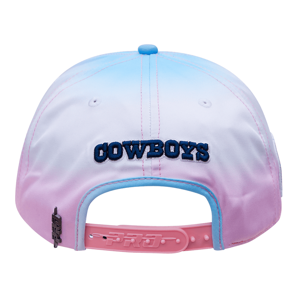 NFL DALLAS COWBOYS CASQUETTE SNAPBACK À LOGO POUR UNISEXE (BLEU/BLANC/ROSE)