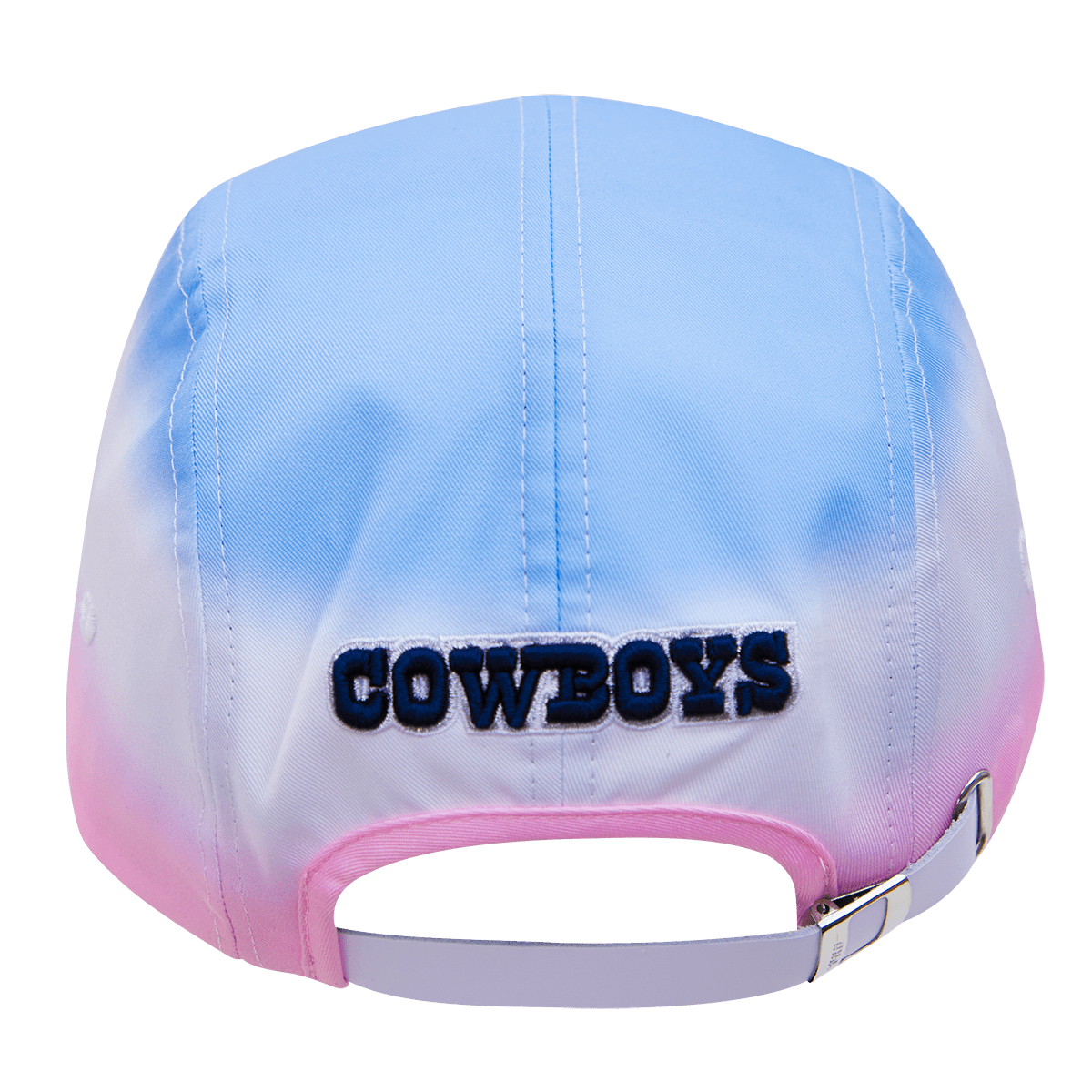 NFL DALLAS COWBOYS UNISEX 5 PANEL UNISEX HAT (BLUE/WHITE/PINK)