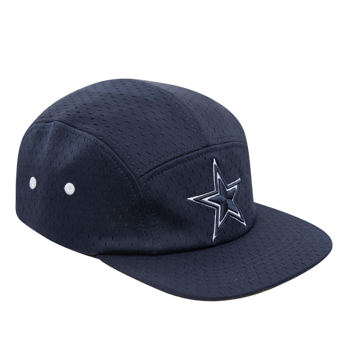 NFL DALLAS COWBOYS LOGO MESH UNISEX 5 PANEL HAT (MIDNIGHT NAVY)