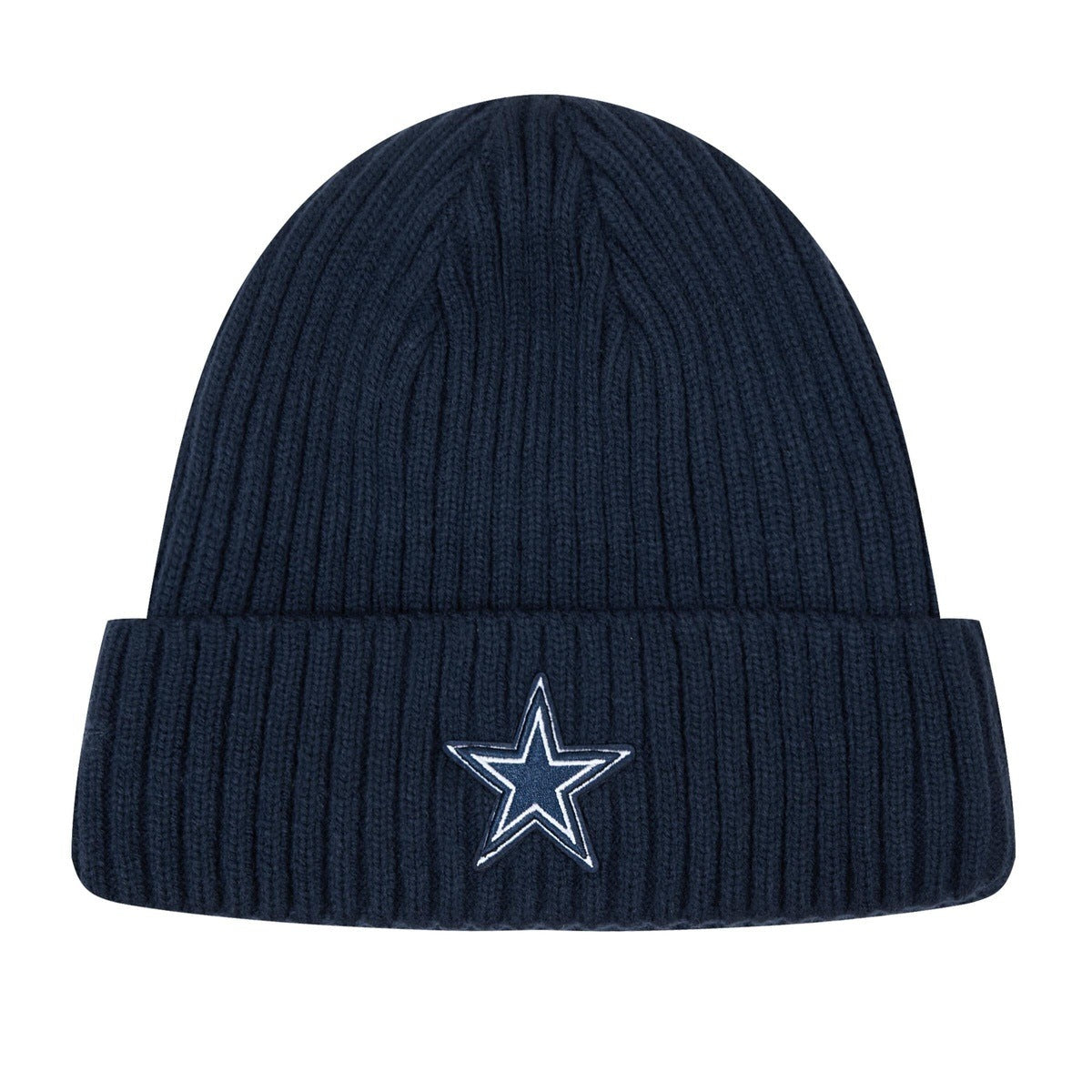 NFL DALLAS COWBOYS OLD ENGLISH UNISEX BEANIE (MIDNIGHT NAVY)