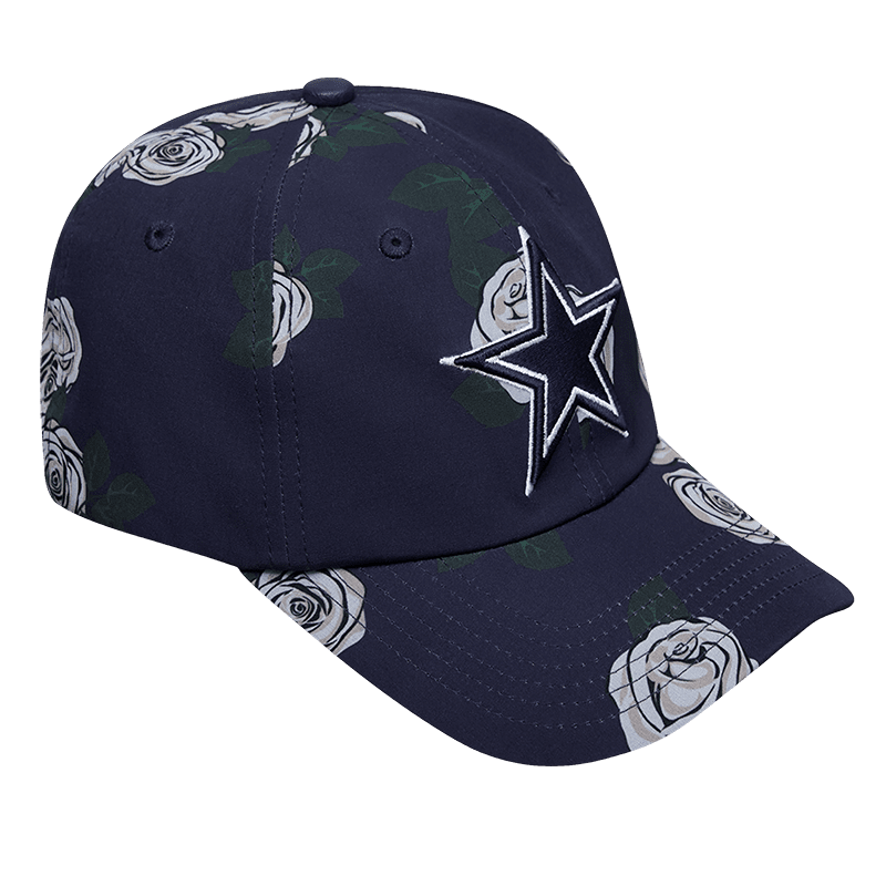 NFL DALLAS COWBOYS ROSES MEN'S DAD HAT (MIDNIGHT NAVY/MULTI)