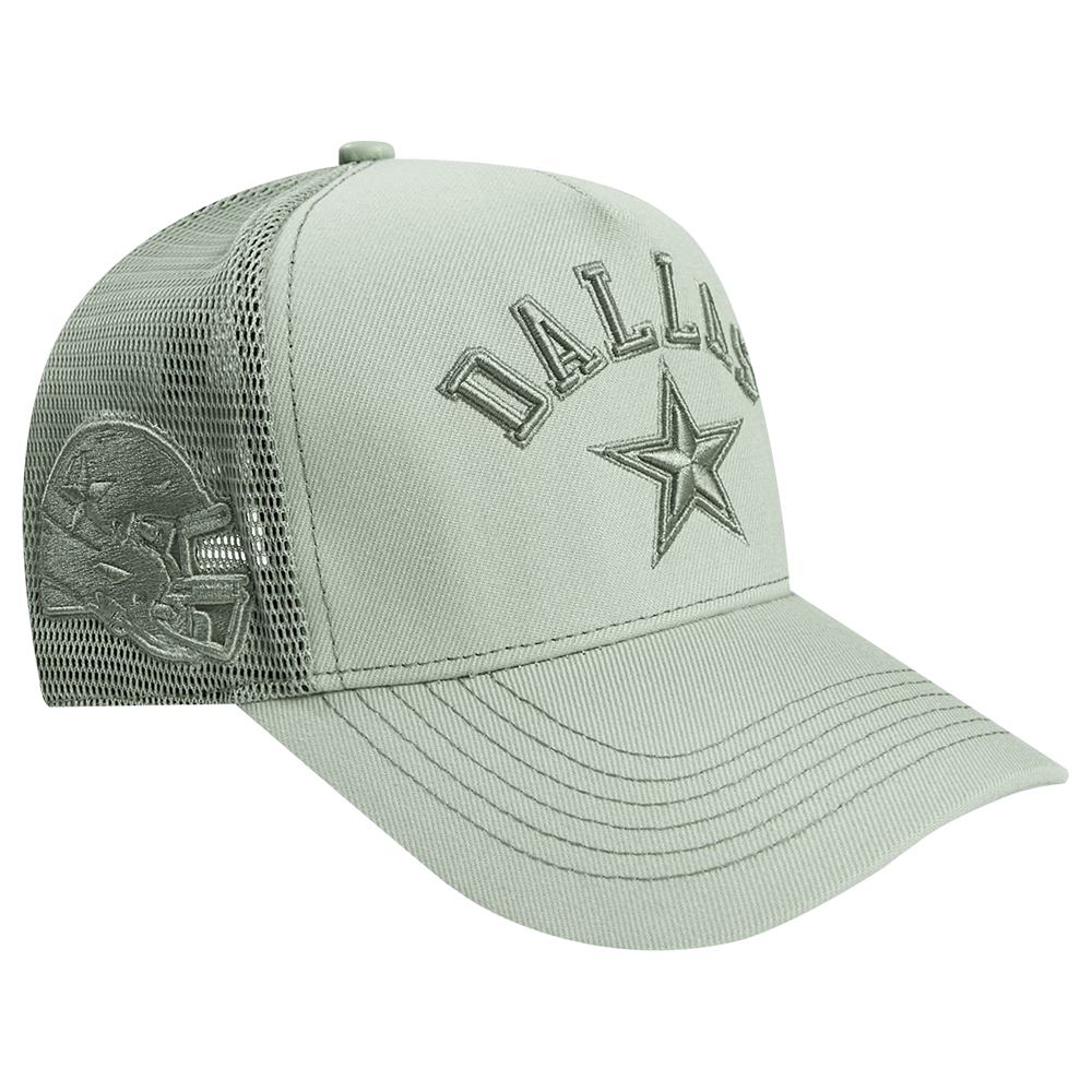 NFL DALLAS COWBOYS NEUTRAL PINCH FRONT TRUCKER HAT (MOSS)