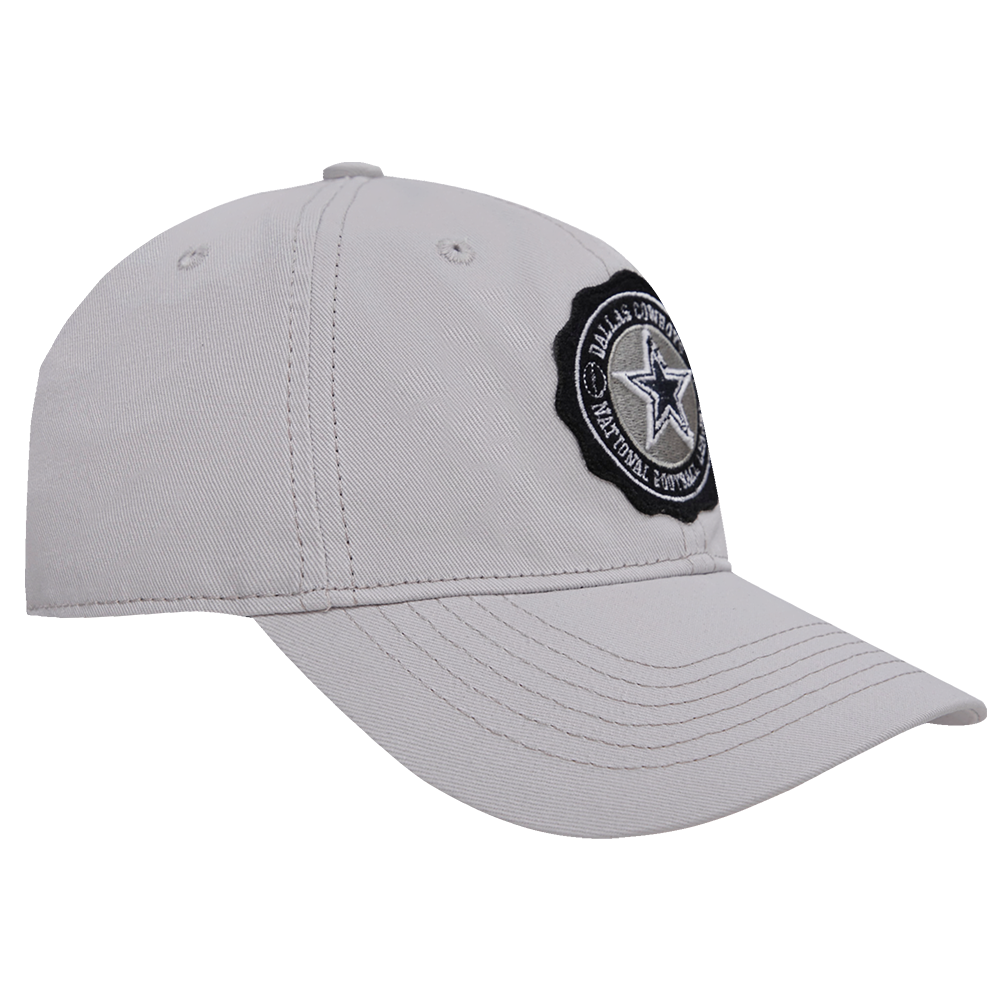NFL DALLAS COWBOYS CREST EMBLEM DAD HAT (GRAY)