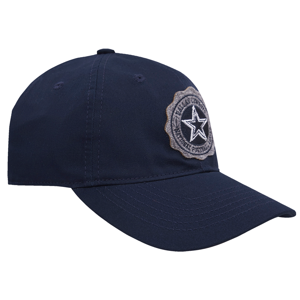 NFL DALLAS COWBOYS CREST EMBLEM DAD HAT (MIDNIGHT NAVY)