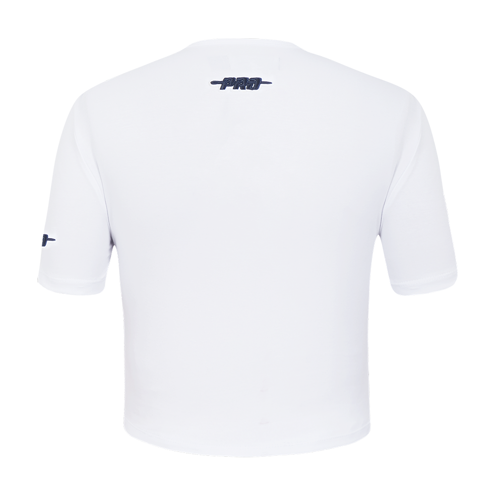 NFL DALLAS COWBOYS COUNTRY CLUB T-SHIRT À TAILLE DÉGAGÉE POUR FEMME (BLANC)