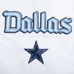 NFL DALLAS COWBOYS COUNTRY CLUB T-SHIRT À TAILLE DÉGAGÉE POUR FEMME (BLANC)