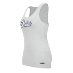 NFL DALLAS COWBOYS SHEER INFLUENCE WOMEN'S RELAXED FIT RACERBACK (HEATHER GREY)